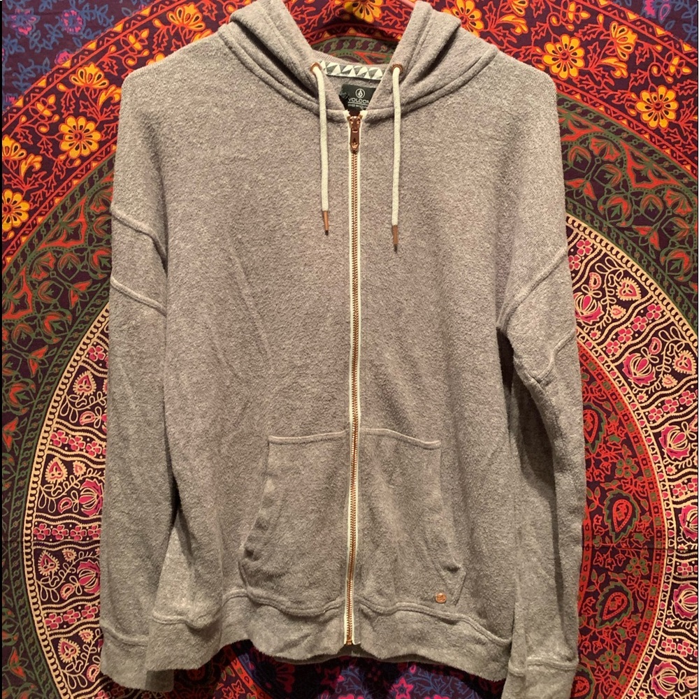 Volcom zip up